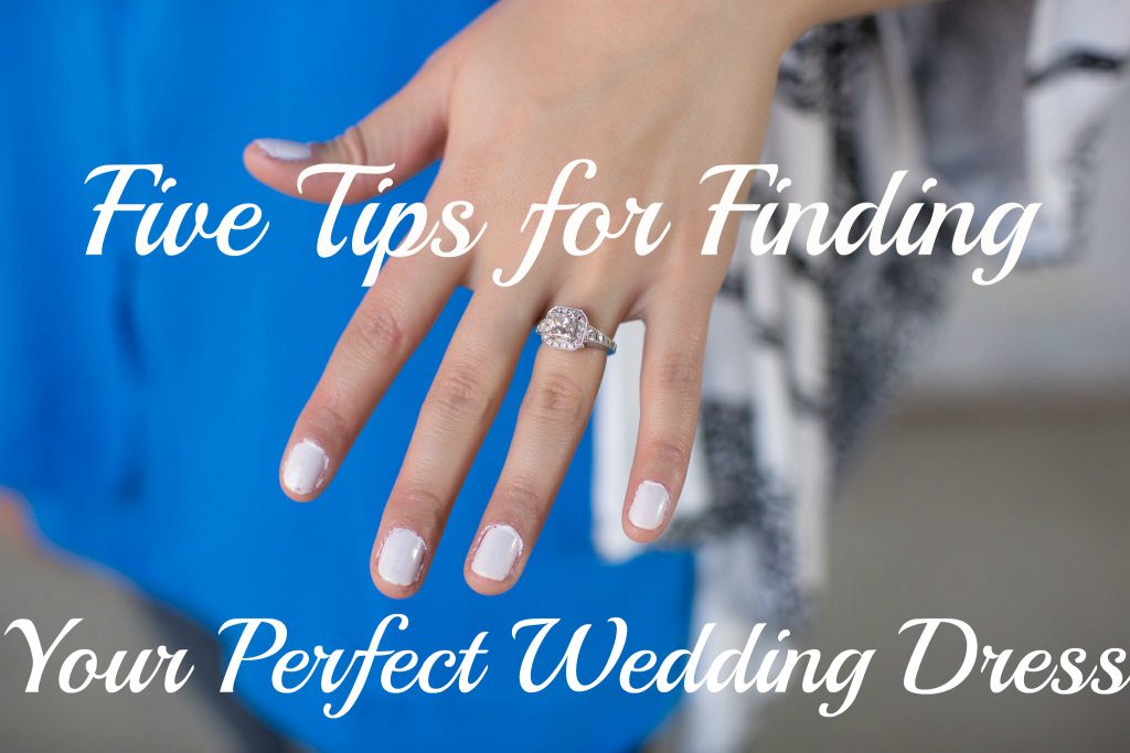 five tips for finding your perfect wedding dress