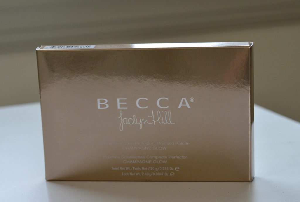 BECCA Shimmering Skin Perfector® Pressed Champagne Glow Palette featuring Champagne Pop x Jaclyn Hill