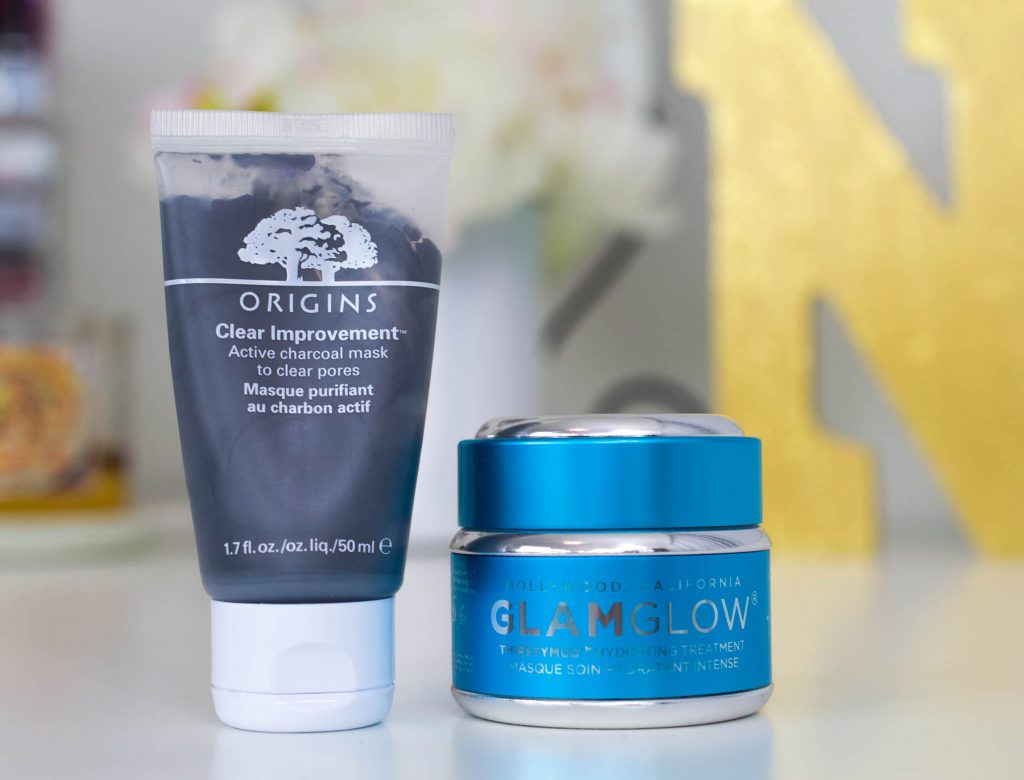 face mask, origins clear improvements, glam glow mask