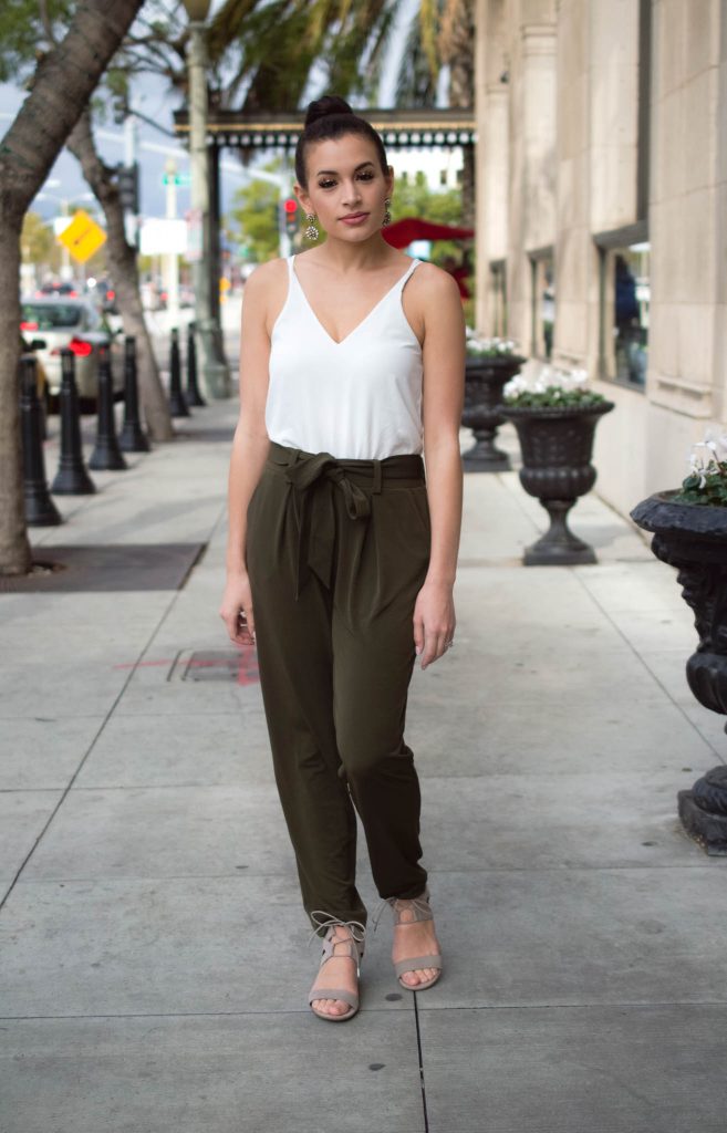 jersey pant, joggers, best pants for spring, sam and libby, sugarfix by baublebar, LA style, LA blogger